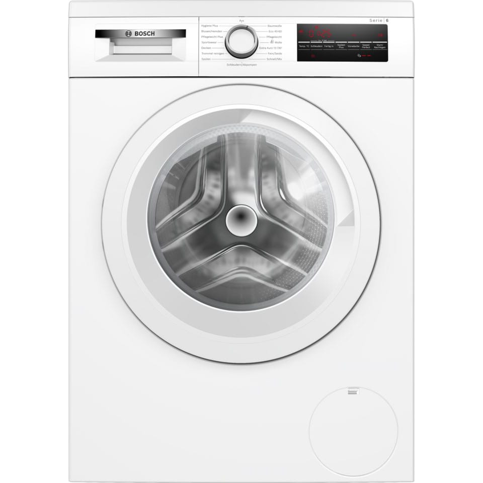 BOSCH Waschmaschine Serie 6 WUU28T22, 9 kg, 1400 U/min, unterbaufähig